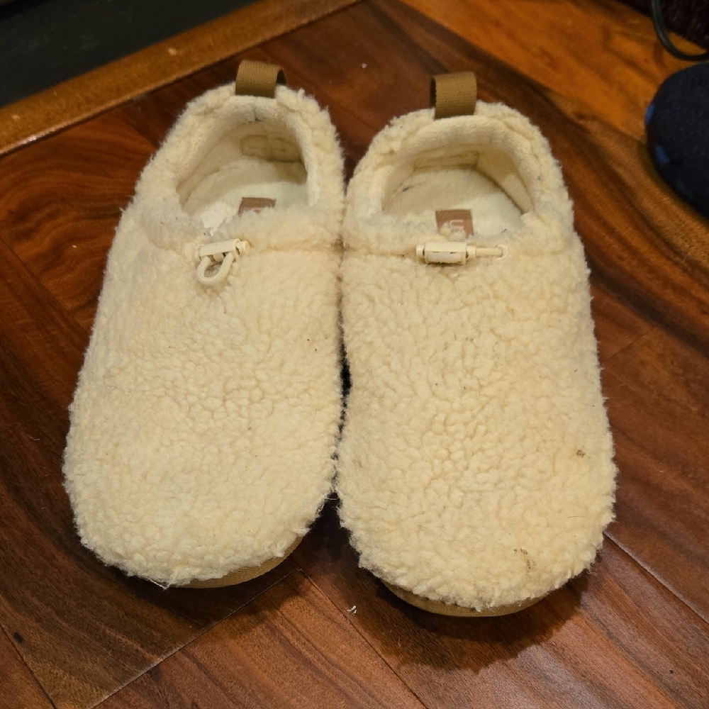 UGG Cream Fleece Slippers
